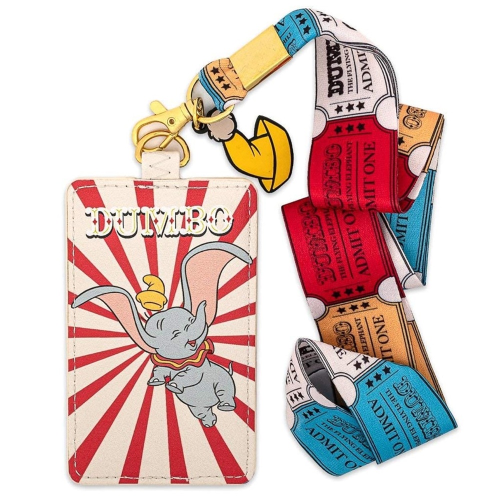 NEW! Loungefly Blue and White Disney ID Holder